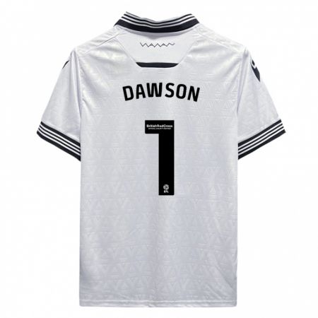 Kandiny Kinder Cameron Dawson #1 Weiß Auswärtstrikot Trikot 2023/24 T-Shirt