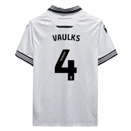 Kandiny Kinder Will Vaulks #4 Weiß Auswärtstrikot Trikot 2023/24 T-Shirt