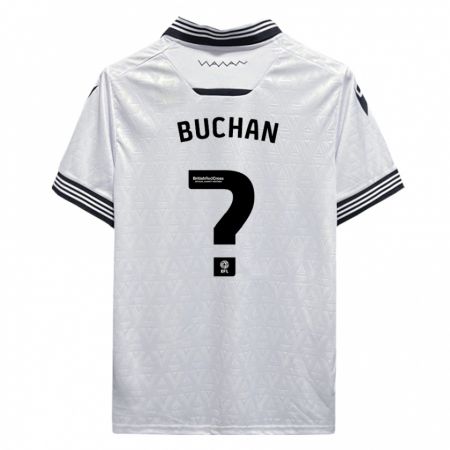 Kandiny Kinder Jay Buchan #0 Weiß Auswärtstrikot Trikot 2023/24 T-Shirt