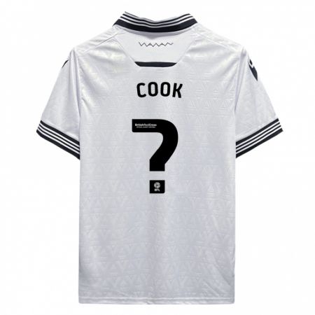 Kandiny Kinder Luke Cook #0 Weiß Auswärtstrikot Trikot 2023/24 T-Shirt