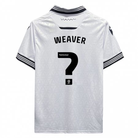 Kandiny Kinder Ernie Weaver #0 Weiß Auswärtstrikot Trikot 2023/24 T-Shirt