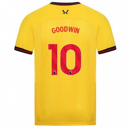 Kandiny Kinder Isobel Goodwin #10 Gelb Auswärtstrikot Trikot 2023/24 T-Shirt