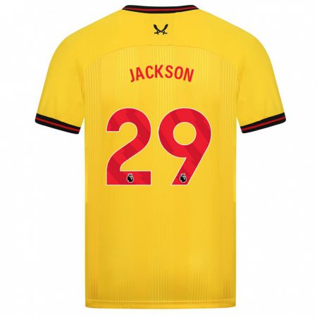 Kandiny Kinder Fallon Olivia Connolly-Jackson #29 Gelb Auswärtstrikot Trikot 2023/24 T-Shirt