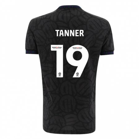 Kandiny Kinder George Tanner #19 Schwarz Auswärtstrikot Trikot 2023/24 T-Shirt