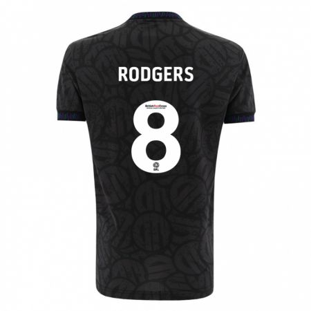 Kandiny Kinder Amy Rodgers #8 Schwarz Auswärtstrikot Trikot 2023/24 T-Shirt