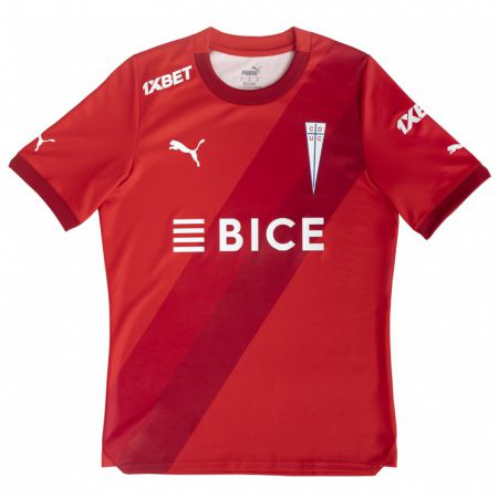 Kandiny Kinder Cristian Cuevas #15 Rot Auswärtstrikot Trikot 2023/24 T-Shirt