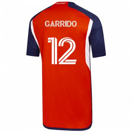 Kandiny Kinder Pedro Garrido #12 Weiß Auswärtstrikot Trikot 2023/24 T-Shirt