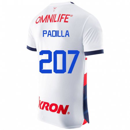 Kandiny Kinder Yael Padilla #207 Weiß Auswärtstrikot Trikot 2023/24 T-Shirt