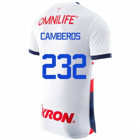 Kandiny Kinder Hugo Camberos #232 Weiß Auswärtstrikot Trikot 2023/24 T-Shirt