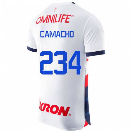 Kandiny Kinder Xandor Camacho #234 Weiß Auswärtstrikot Trikot 2023/24 T-Shirt