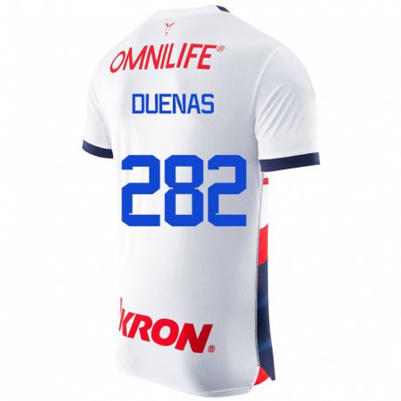 Kandiny Kinder Omar Dueñas #282 Weiß Auswärtstrikot Trikot 2023/24 T-Shirt