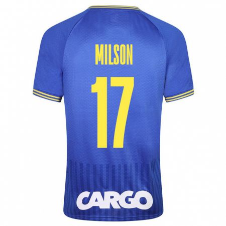 Kandiny Kinder Milson #17 Blau Auswärtstrikot Trikot 2023/24 T-Shirt