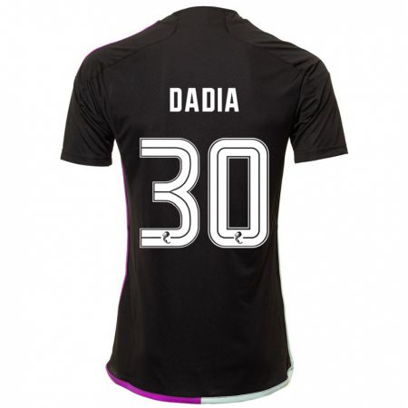 Kandiny Kinder Or Dadia #30 Schwarz Auswärtstrikot Trikot 2023/24 T-Shirt
