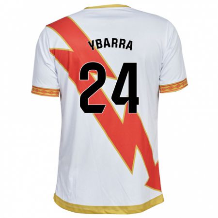 Kandiny Herren Juan Ybarra #24 Weiß Heimtrikot Trikot 2023/24 T-Shirt