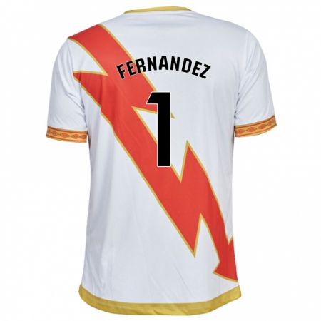 Kandiny Herren Nerea Fernández Santos #1 Weiß Heimtrikot Trikot 2023/24 T-Shirt
