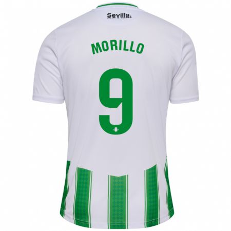 Kandiny Herren Manu Morillo #9 Weiß Heimtrikot Trikot 2023/24 T-Shirt
