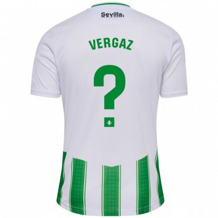 Kandiny Herren Alejandro Vergaz #0 Weiß Heimtrikot Trikot 2023/24 T-Shirt