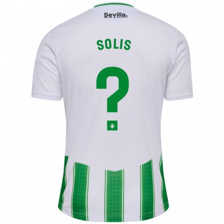 Kandiny Herren Marcos Solís #0 Weiß Heimtrikot Trikot 2023/24 T-Shirt