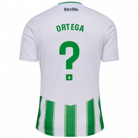 Kandiny Herren José María Ortega #0 Weiß Heimtrikot Trikot 2023/24 T-Shirt