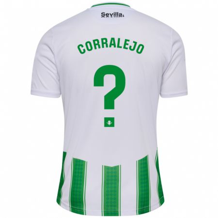 Kandiny Herren Iván Corralejo #0 Weiß Heimtrikot Trikot 2023/24 T-Shirt