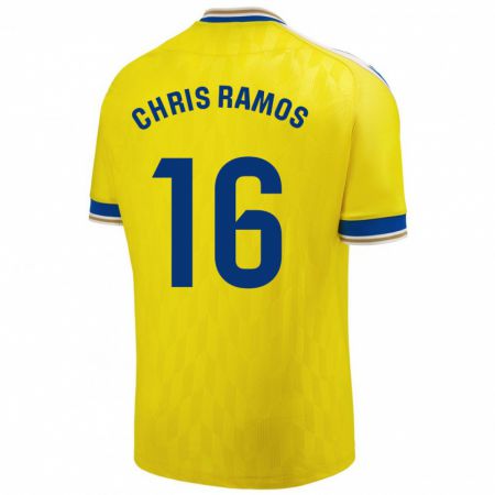Kandiny Herren Chris Ramos #16 Gelb Heimtrikot Trikot 2023/24 T-Shirt