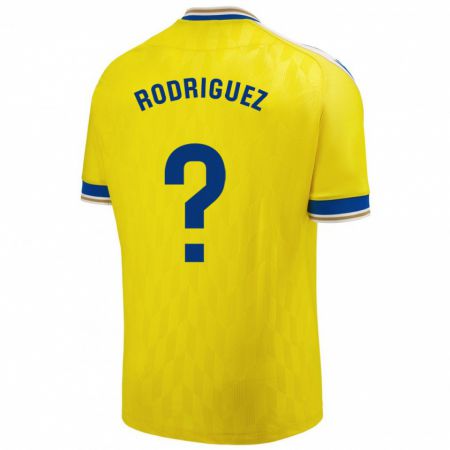 Kandiny Herren Ramón Rodríguez #0 Gelb Heimtrikot Trikot 2023/24 T-Shirt