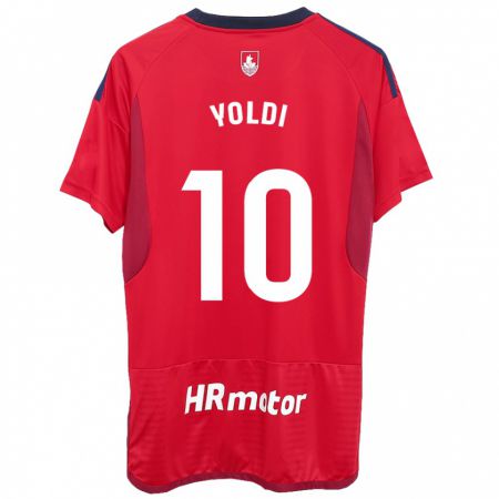 Kandiny Herren Ander Yoldi #10 Rot Heimtrikot Trikot 2023/24 T-Shirt