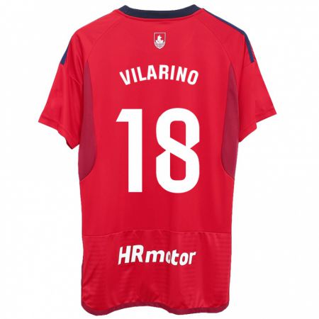 Kandiny Herren Maitane Vilariño #18 Rot Heimtrikot Trikot 2023/24 T-Shirt