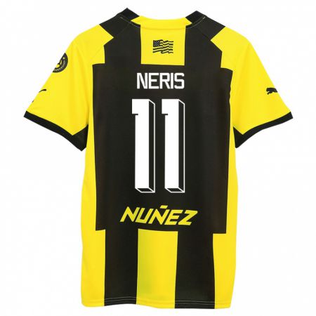 Kandiny Herren José Neris #11 Gelb Schwarz Heimtrikot Trikot 2023/24 T-Shirt