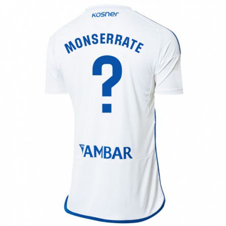 Kandiny Herren Jano Monserrate #0 Weiß Heimtrikot Trikot 2023/24 T-Shirt