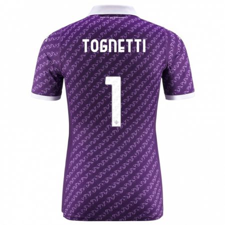 Kandiny Herren Laerte Tognetti #1 Violett Heimtrikot Trikot 2023/24 T-Shirt