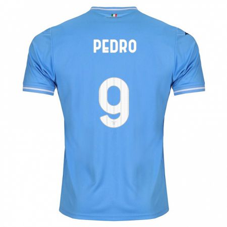 Kandiny Herren Pedro #9 Blau Heimtrikot Trikot 2023/24 T-Shirt