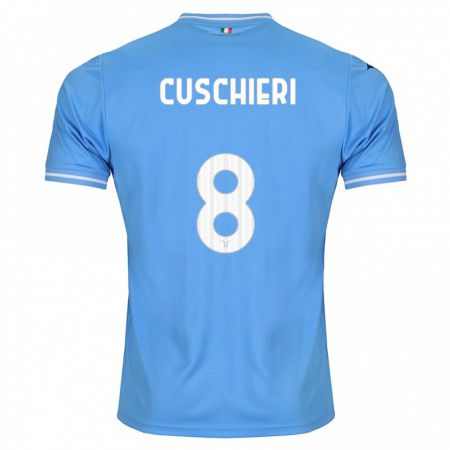 Kandiny Herren Rachel Cuschieri #8 Blau Heimtrikot Trikot 2023/24 T-Shirt