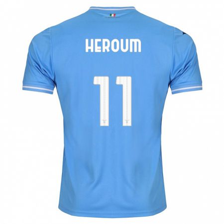 Kandiny Herren Nora Heroum #11 Blau Heimtrikot Trikot 2023/24 T-Shirt
