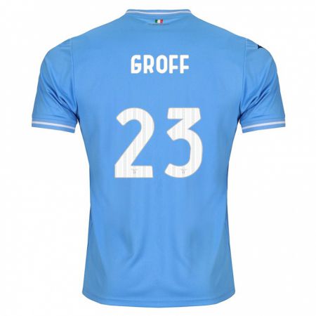 Kandiny Herren Chiara Groff #23 Blau Heimtrikot Trikot 2023/24 T-Shirt