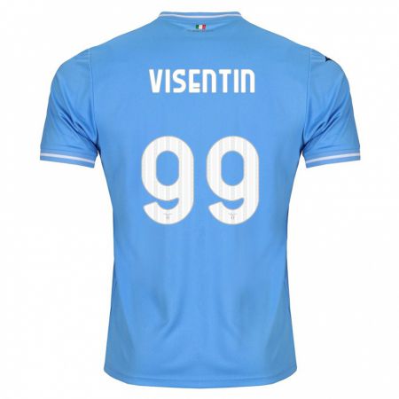 Kandiny Herren Noemi Visentin #99 Blau Heimtrikot Trikot 2023/24 T-Shirt