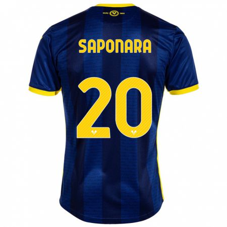 Kandiny Herren Riccardo Saponara #20 Marine Heimtrikot Trikot 2023/24 T-Shirt