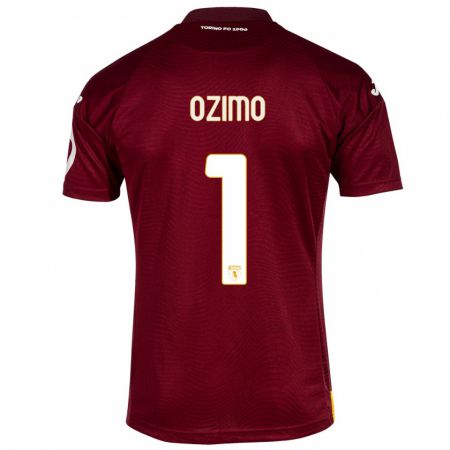 Kandiny Herren Arianna Ozimo #1 Dunkelrot Heimtrikot Trikot 2023/24 T-Shirt