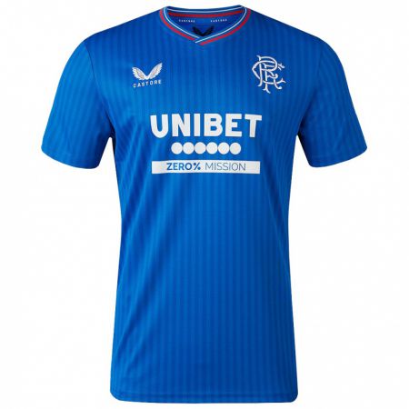 Kandiny Herren Nicola Docherty #2 Blau Heimtrikot Trikot 2023/24 T-Shirt