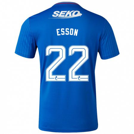 Kandiny Herren Victoria Esson #22 Blau Heimtrikot Trikot 2023/24 T-Shirt