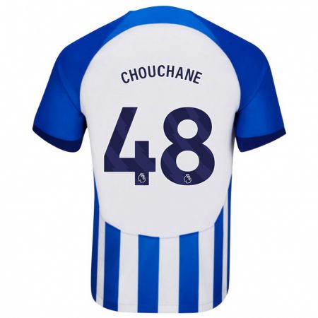 Kandiny Herren Samy Chouchane #48 Blau Heimtrikot Trikot 2023/24 T-Shirt