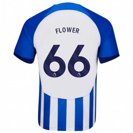 Kandiny Herren Louis Flower #66 Blau Heimtrikot Trikot 2023/24 T-Shirt