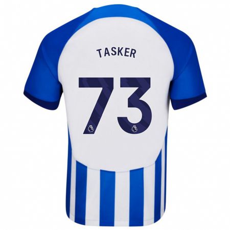Kandiny Herren Charlie Tasker #73 Blau Heimtrikot Trikot 2023/24 T-Shirt