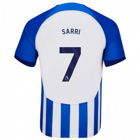 Kandiny Herren Veatriki Sarri #7 Blau Heimtrikot Trikot 2023/24 T-Shirt