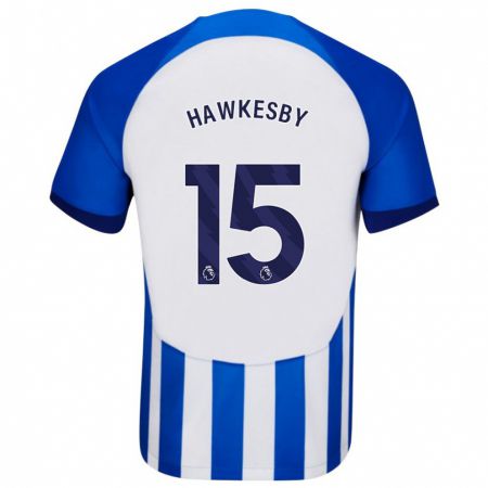 Kandiny Herren Mackenzie Hawkesby #15 Blau Heimtrikot Trikot 2023/24 T-Shirt
