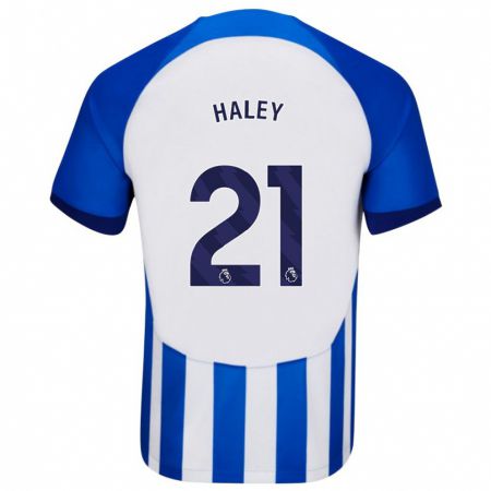 Kandiny Herren Madison Haley #21 Blau Heimtrikot Trikot 2023/24 T-Shirt