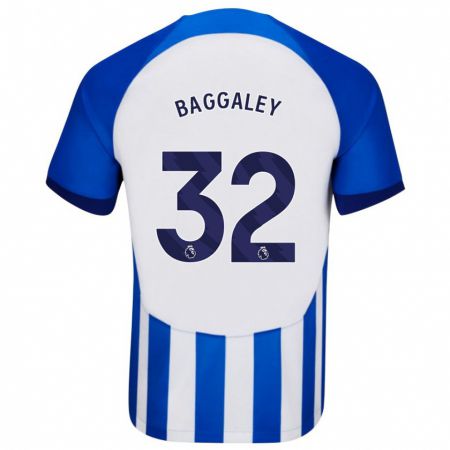 Kandiny Herren Sophie Baggaley #32 Blau Heimtrikot Trikot 2023/24 T-Shirt