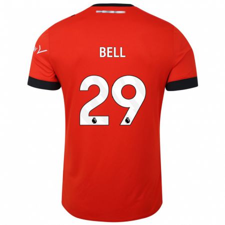 Kandiny Herren Amari'i Bell #29 Rot Heimtrikot Trikot 2023/24 T-Shirt