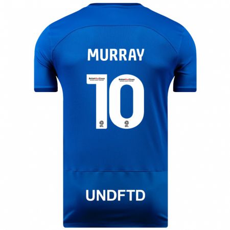 Kandiny Herren Christie Murray #10 Blau Heimtrikot Trikot 2023/24 T-Shirt