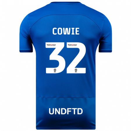 Kandiny Herren Abbie Cowie #32 Blau Heimtrikot Trikot 2023/24 T-Shirt